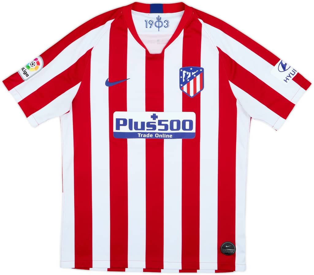 2019-20 Atletico Madrid Home Shirt - 5/10 - (M)