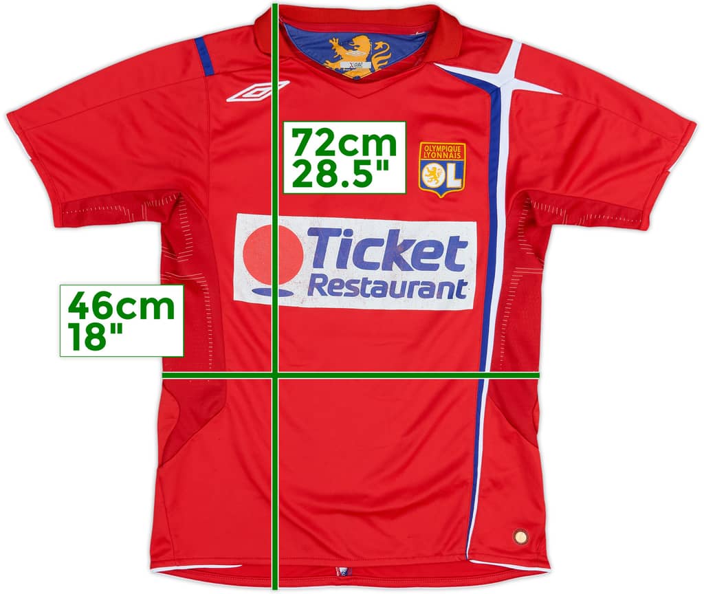 2006-07 Lyon Away Shirt - 5/10 - (S)