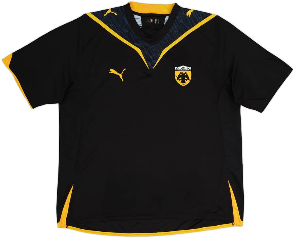 2009-10 AEK Athens Away Shirt - 8/10 - (XXL)