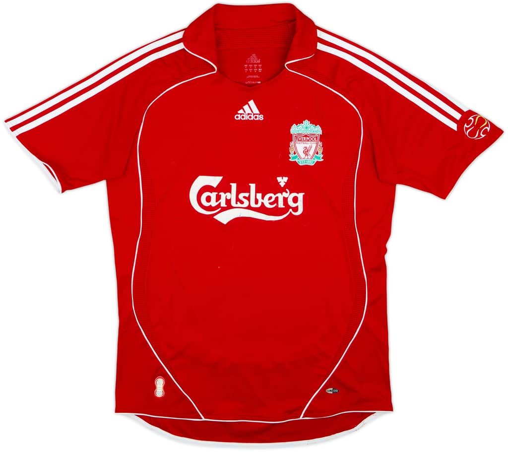 2006-08 Liverpool Home Shirt - 5/10 - (M)