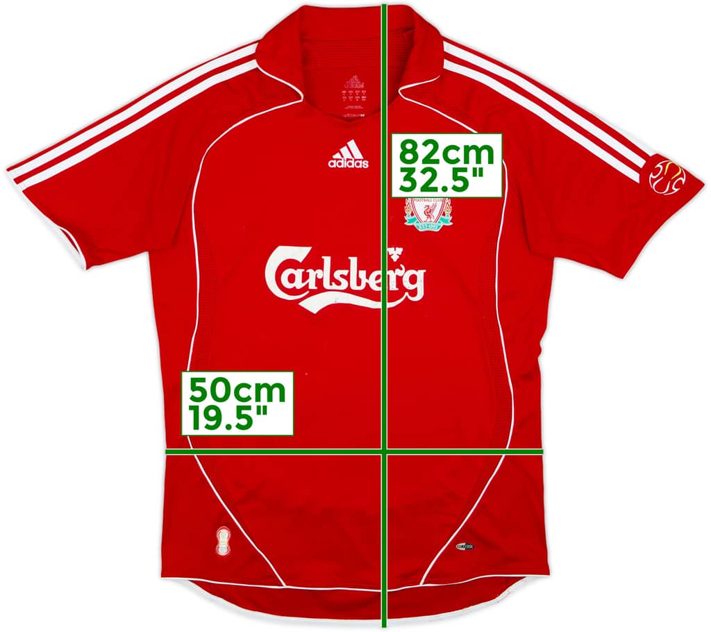 2006-08 Liverpool Home Shirt - 5/10 - (M)