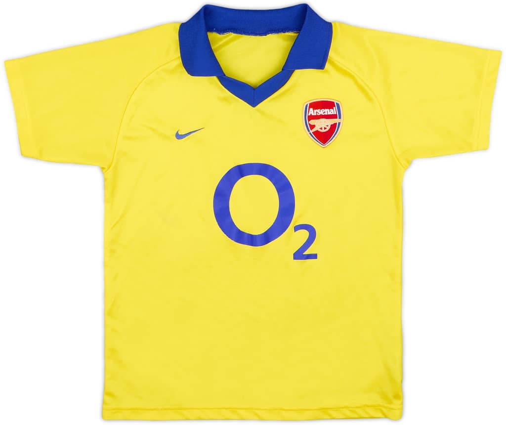 2003-05 Arsenal Away Shirt - 7/10 - (S.Boys)