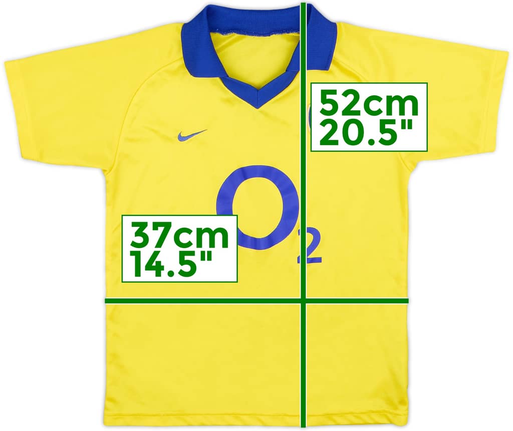 2003-05 Arsenal Away Shirt - 7/10 - (S.Boys)