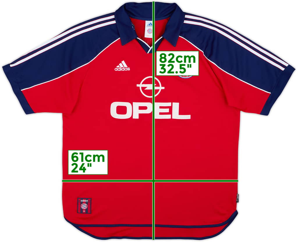 1999-01 Bayern Munich Home Shirt - 5/10 - (XL)