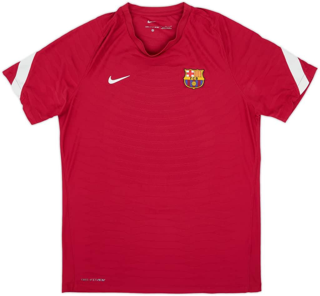 2021-22 Barcelona Authentic Nike Training Shirt - 10/10 - (L)