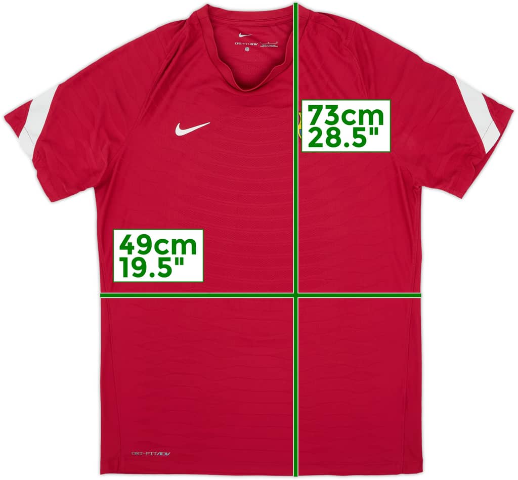 2021-22 Barcelona Authentic Nike Training Shirt - 10/10 - (L)