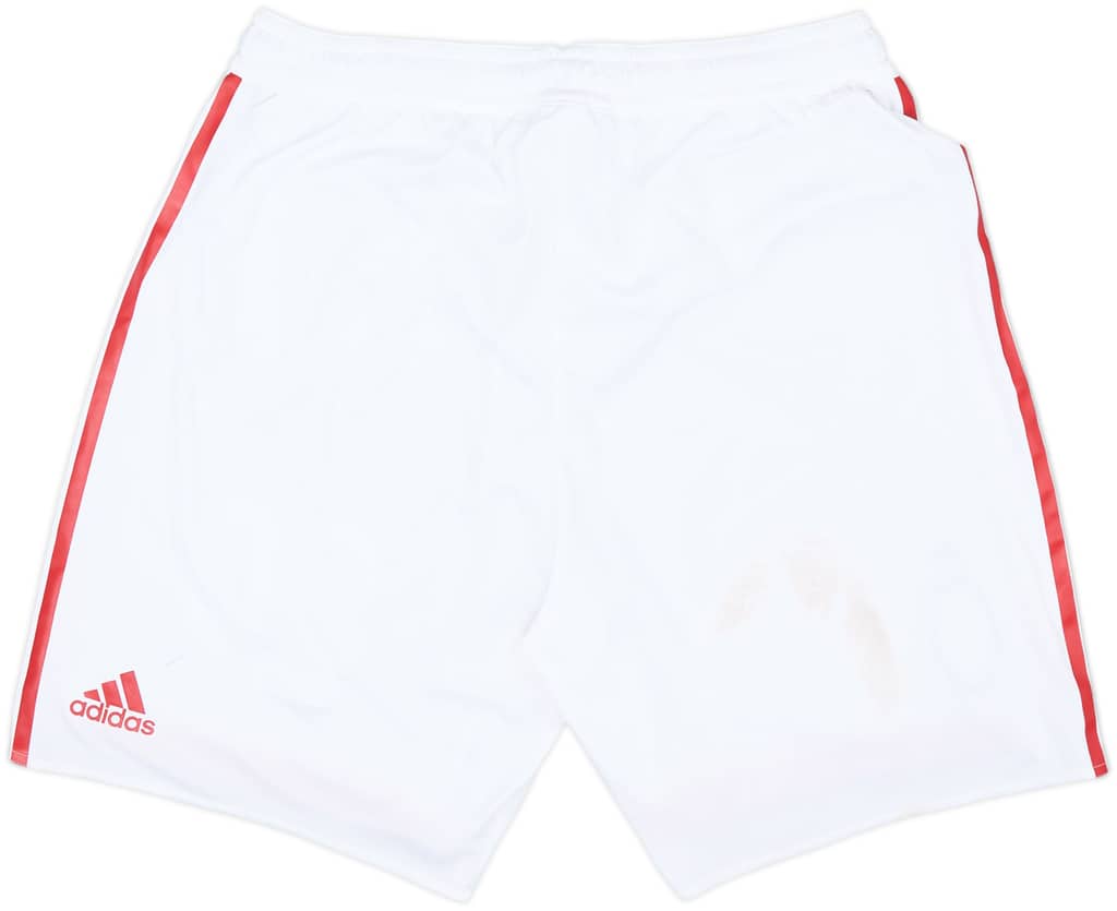 2009-10 AC Milan Player Issue Home Shorts #20 (Abate) - 8/10 - (XL)