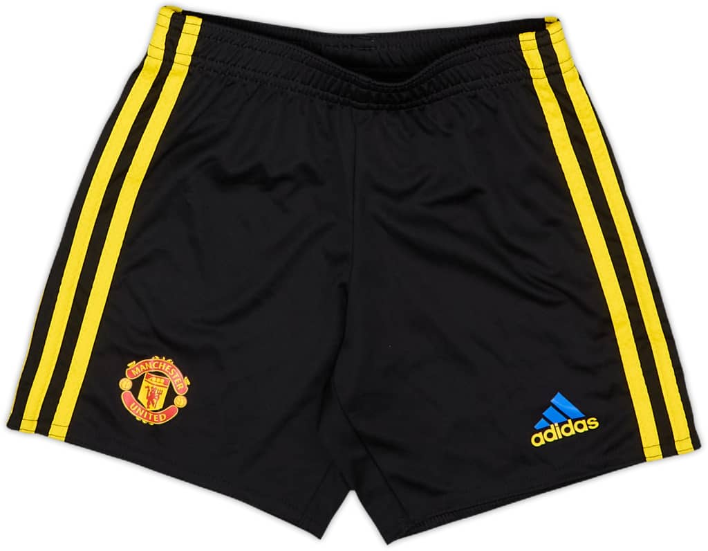 2021-22 Manchester United Third Shorts - 8/10 - (5-6 Years)