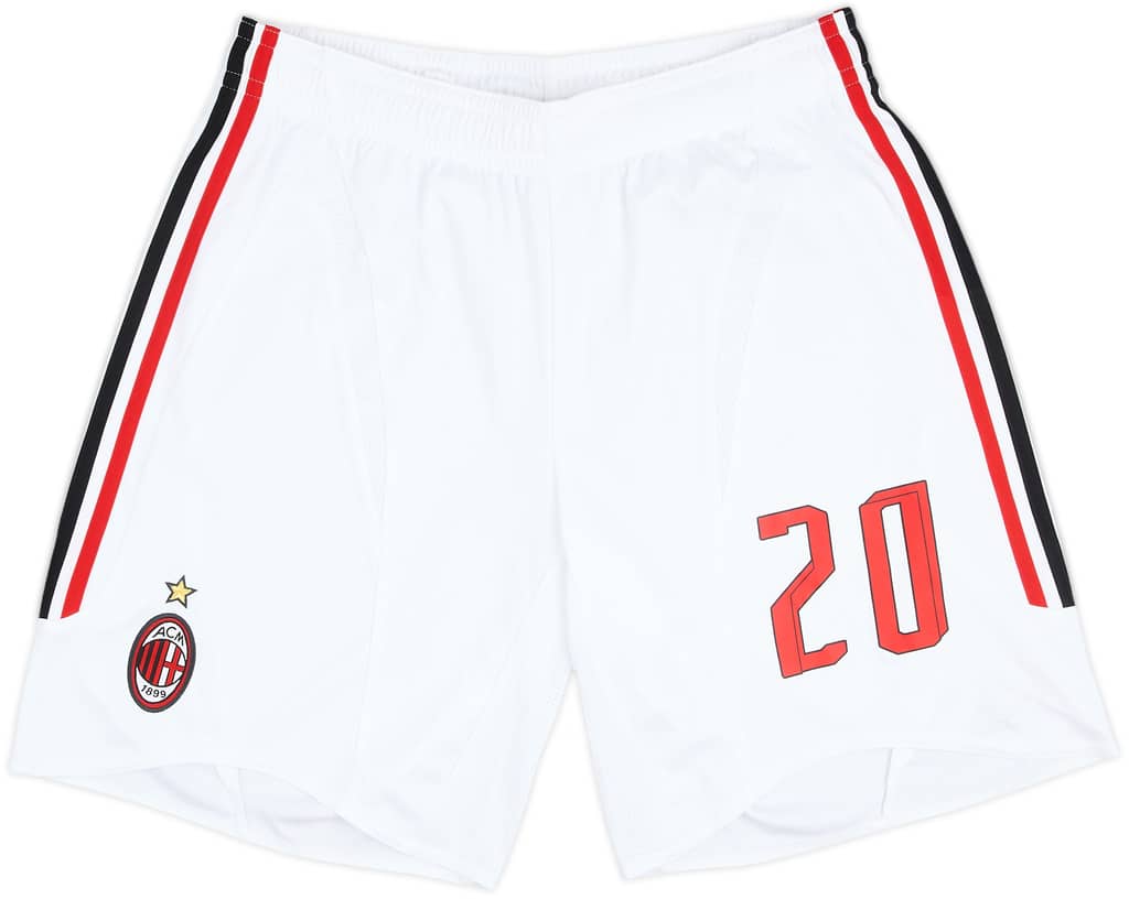 2007-08 AC Milan Player Issue Home Shorts #20 (Gourcuff) - 8/10 - (XL)