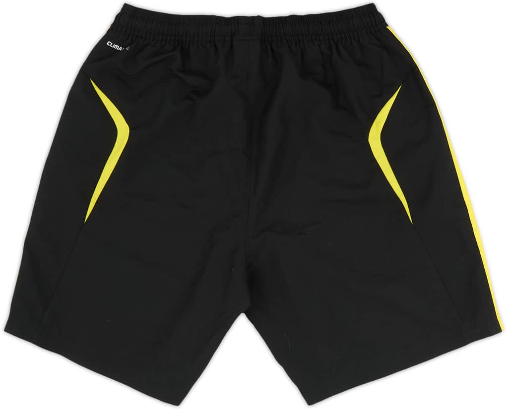 2010-11 Shorts de entrenamiento adidas versión jugador del Liverpool #4 (R. Meireles) - 8/10 - (L)