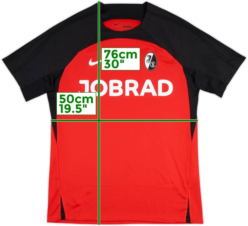2023-24 Freiburg Nike Training Shirt - 8/10 - (L)