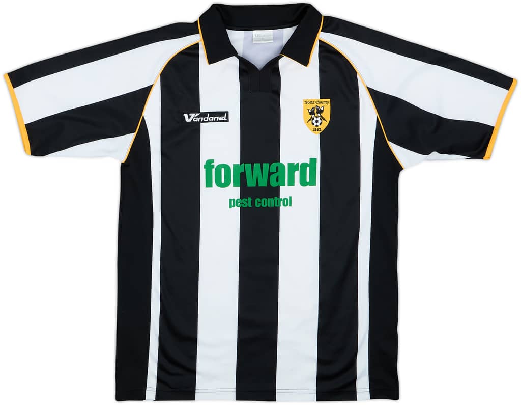 Camiseta de local del Notts County 2008-09 - 7/10 - (M)