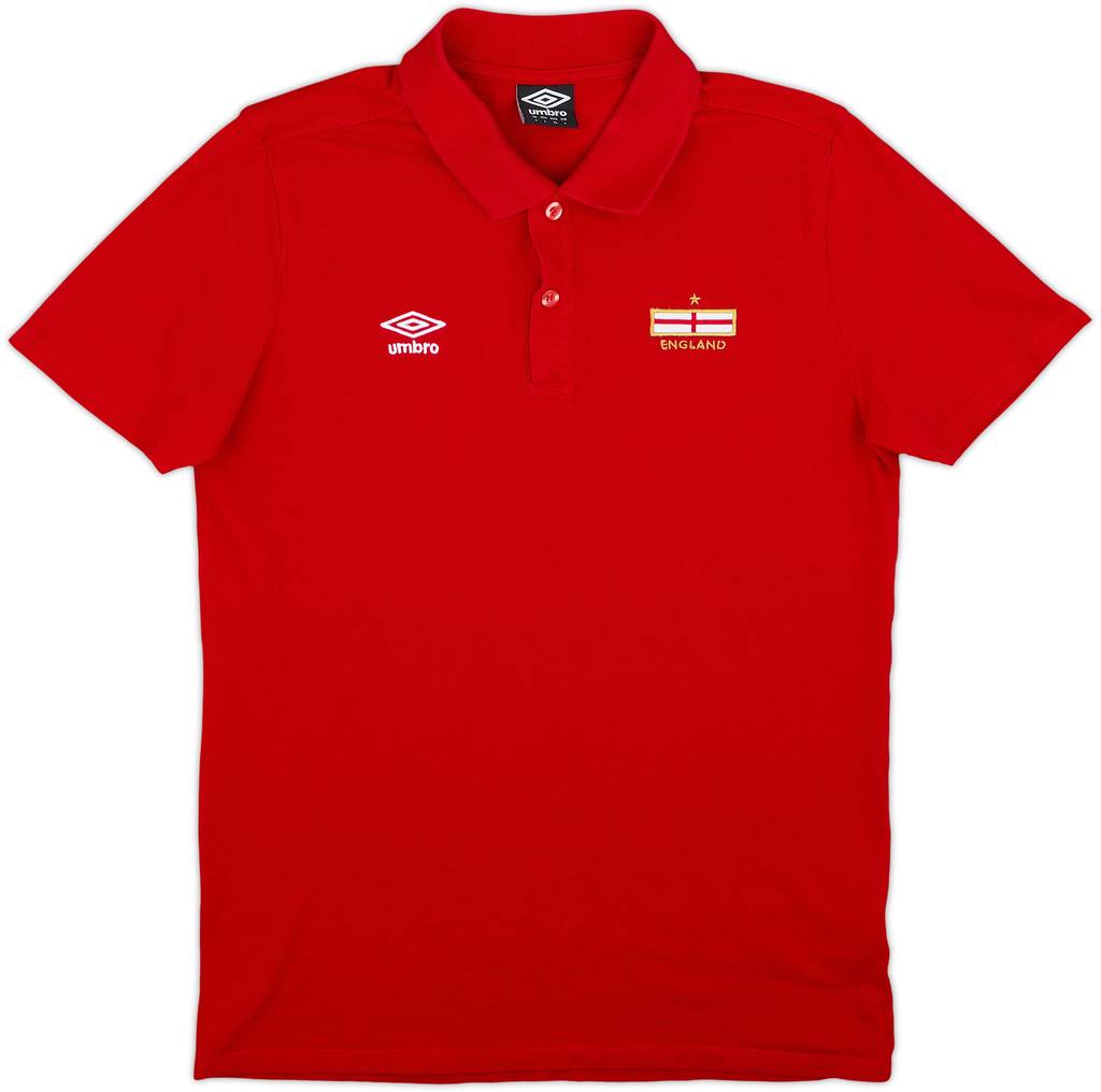 2016-17 England Umbro Polo Shirt - 9/10 - (L)