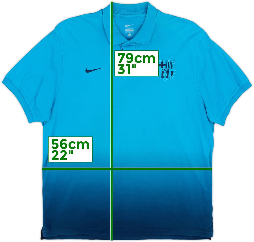 2012-13 Barcelona Nike Polo Shirt - 7/10 - (XL)