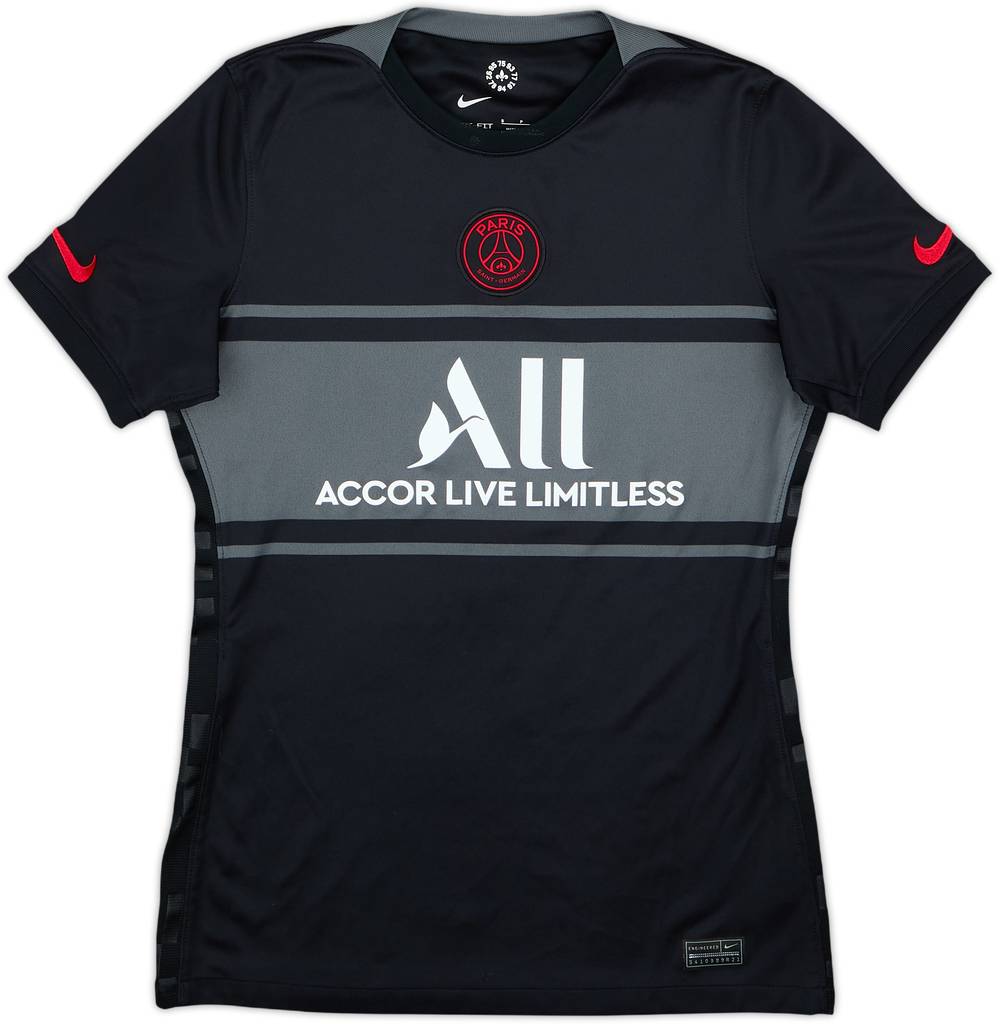2021-22 Paris Saint-Germain Third Shirt - 10/10 - (Women's S)