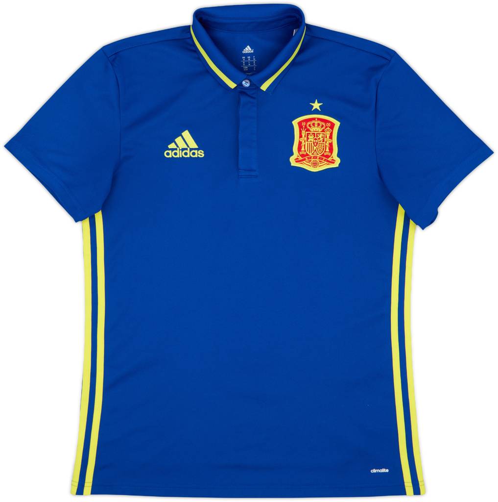 2015-16 Spain adidas Polo Shirt - 10/10 - (M)