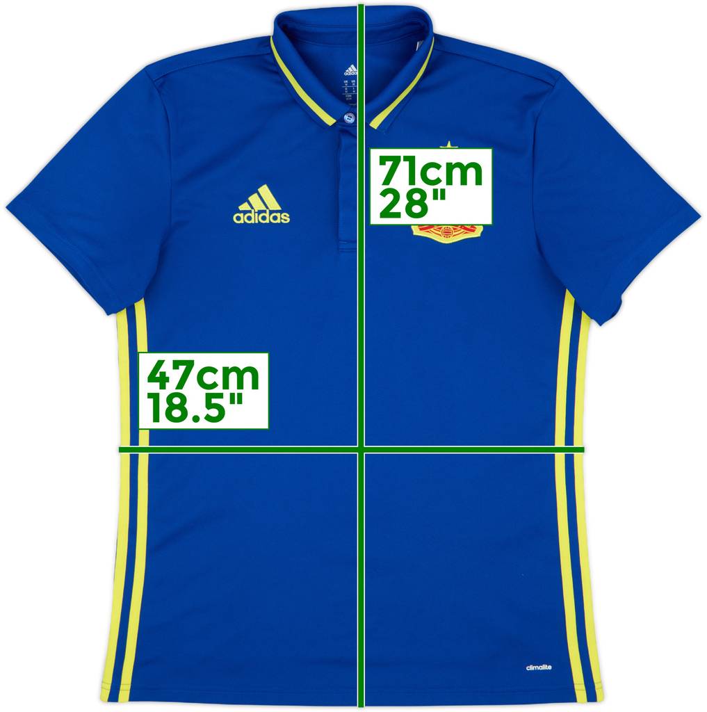 2015-16 Spain adidas Polo Shirt - 10/10 - (M)