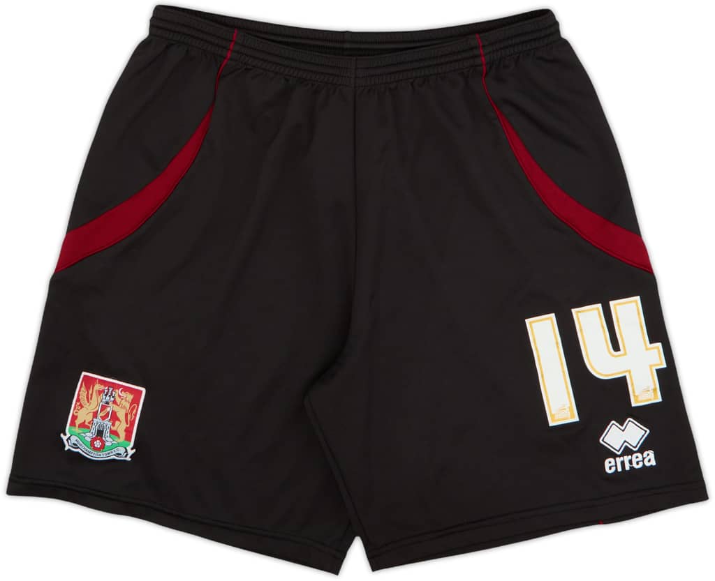 2012-13 Northampton Town Home Shorts #14 - 8/10 - (M)