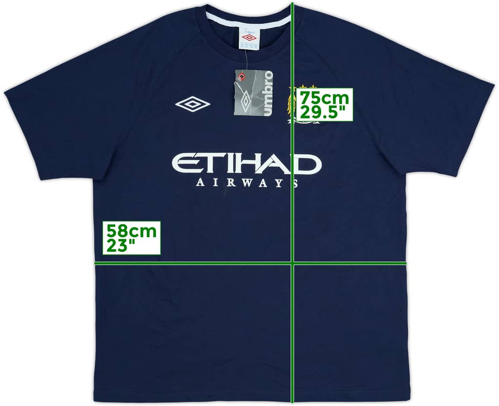 2010-11 Manchester City Umbro Tee (XXL)
