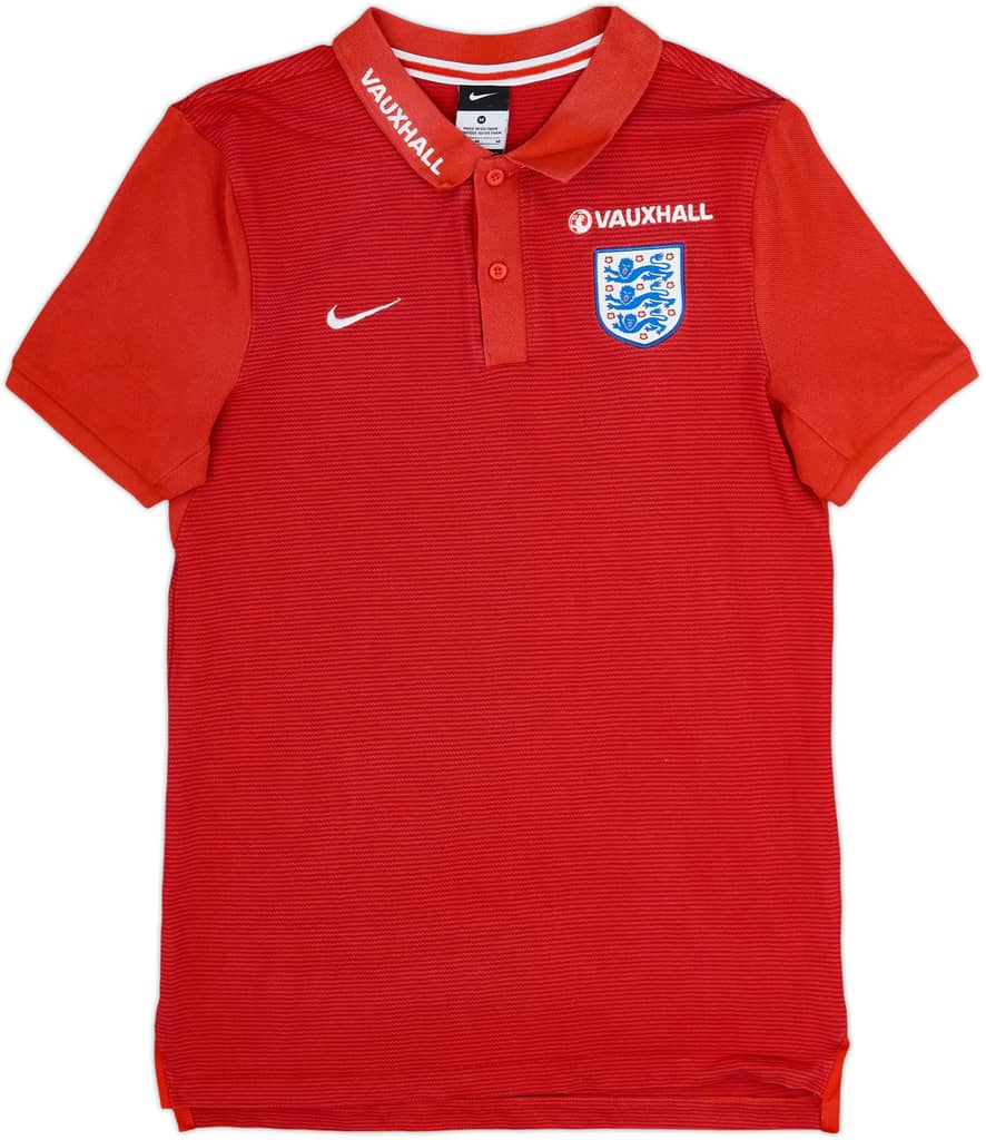 2016-17 England Nike Polo Shirt - 8/10 - (M)