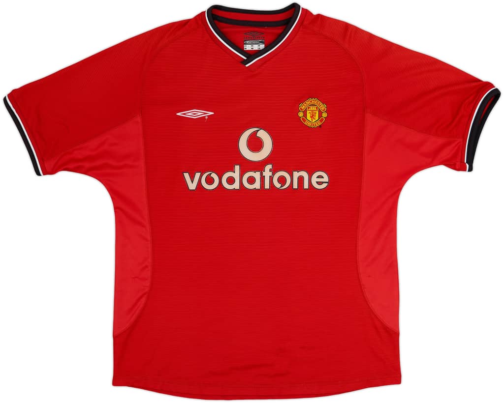 2000-02 Manchester United Home Shirt - 5/10 - (L)