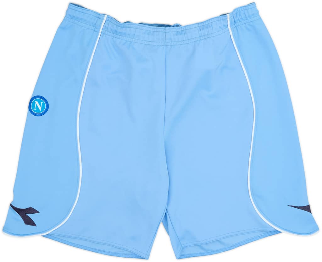 2008-09 Napoli Home Shorts - 6/10 - (M)
