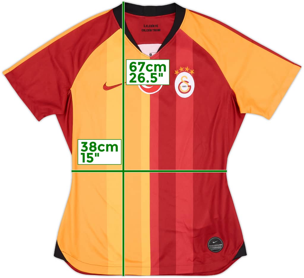 Camiseta de local del Galatasaray 2019-20 - 10/10 - (Mujeres M)