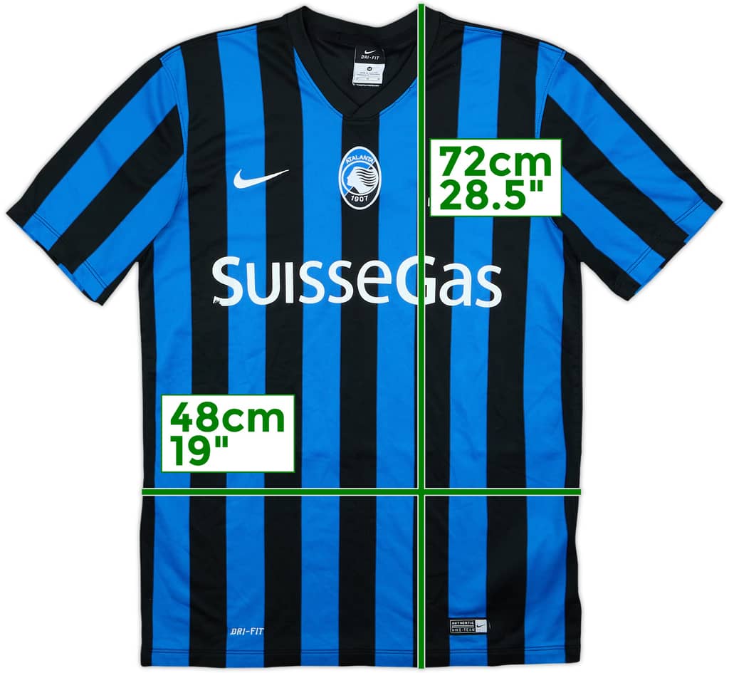 2014-15 Atalanta Home Shirt - 5/10 - (M)