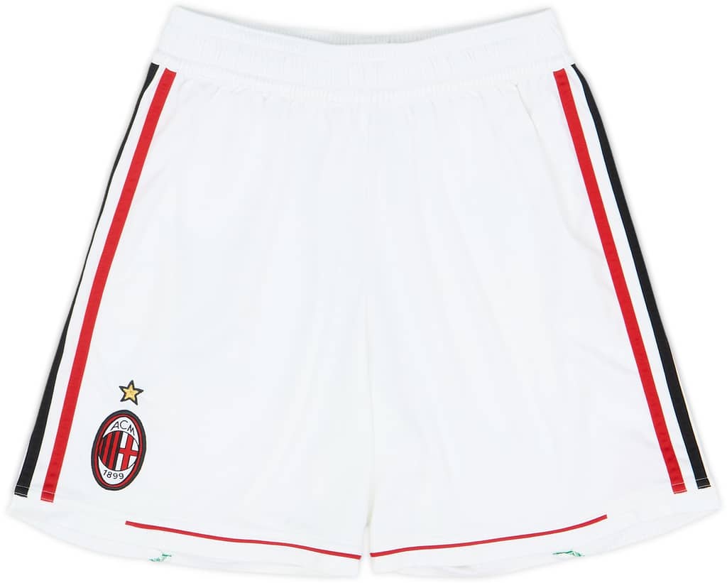 2011-12 AC Milan Home Shorts - 8/10 - (S)