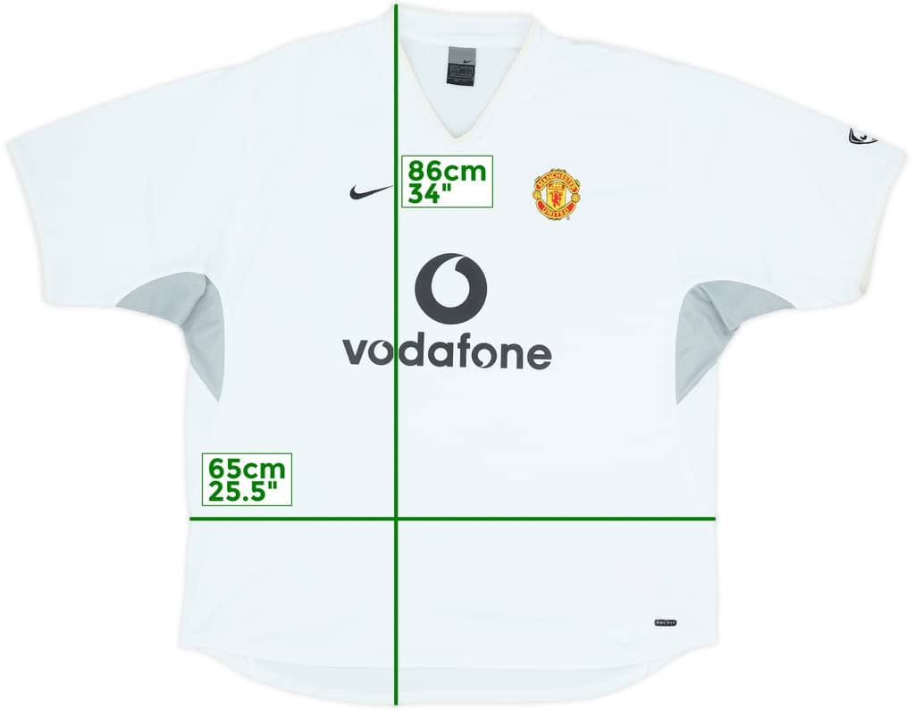 2004-05 Manchester United Nike Training Shirt - 7/10 - (XXL)