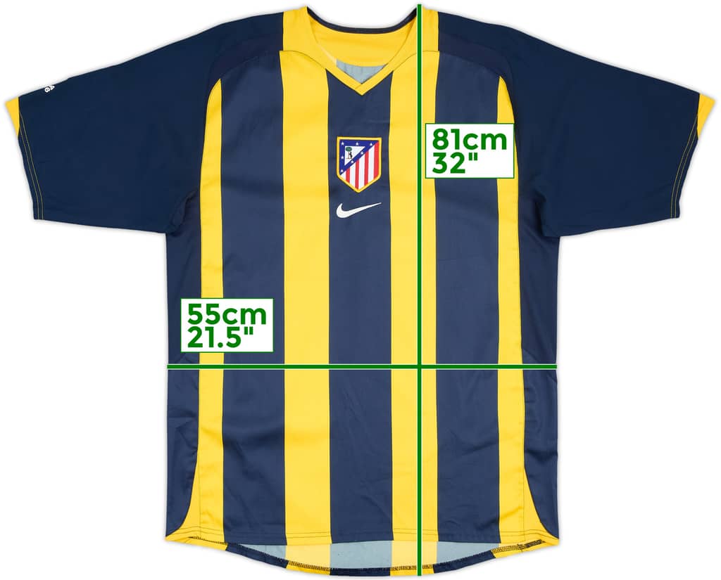 2005-06 Atletico Madrid Away Shirt - 6/10 - (L)