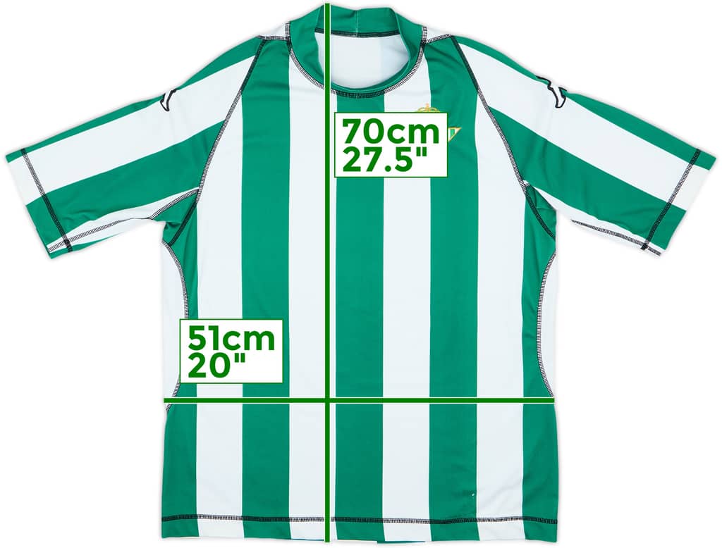 2003-04 Real Betis Home Shirt - 9/10 - (L)