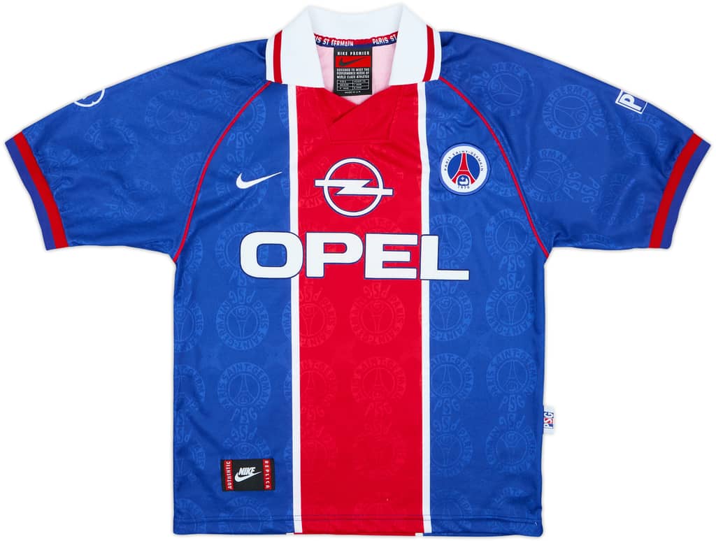 1996-97 Paris Saint-Germain Home Shirt - 9/10 - (S)