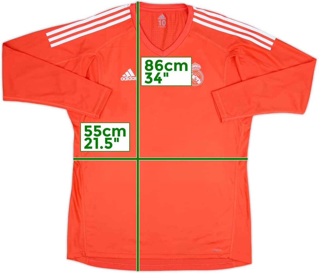 2017-18 Real Madrid Player Issue GK Shirt - 10/10 - (XL)