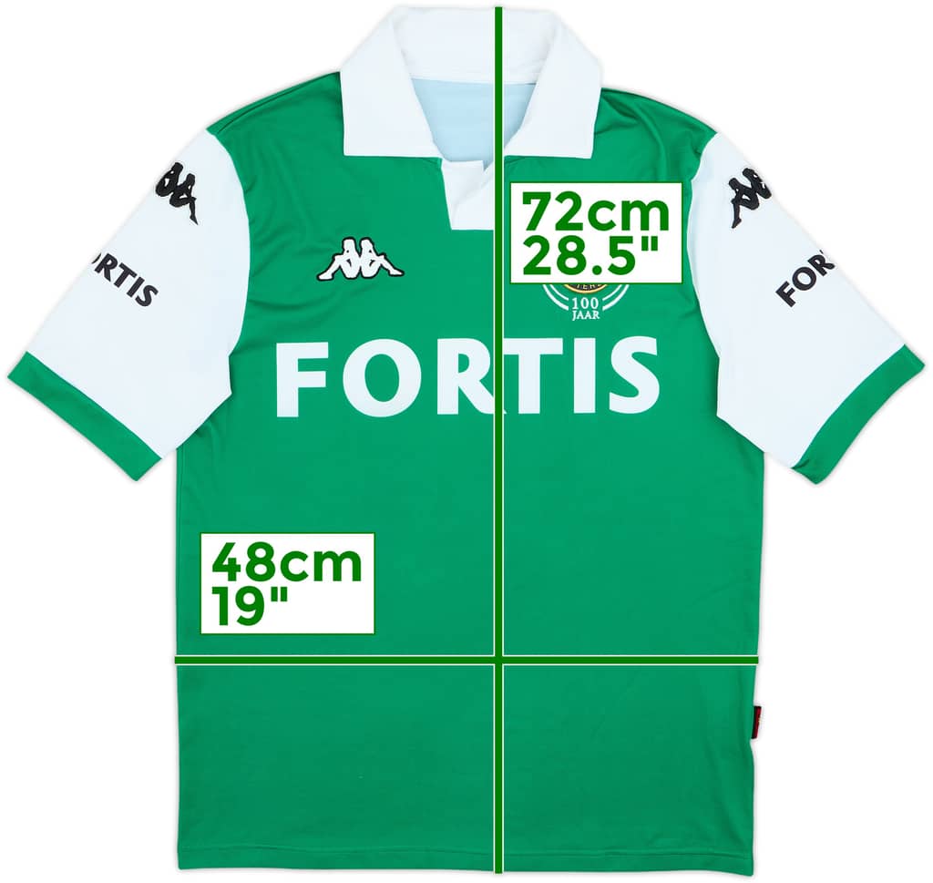 2008-09 Feyenoord Centenary Away Shirt - 8/10 - (M)