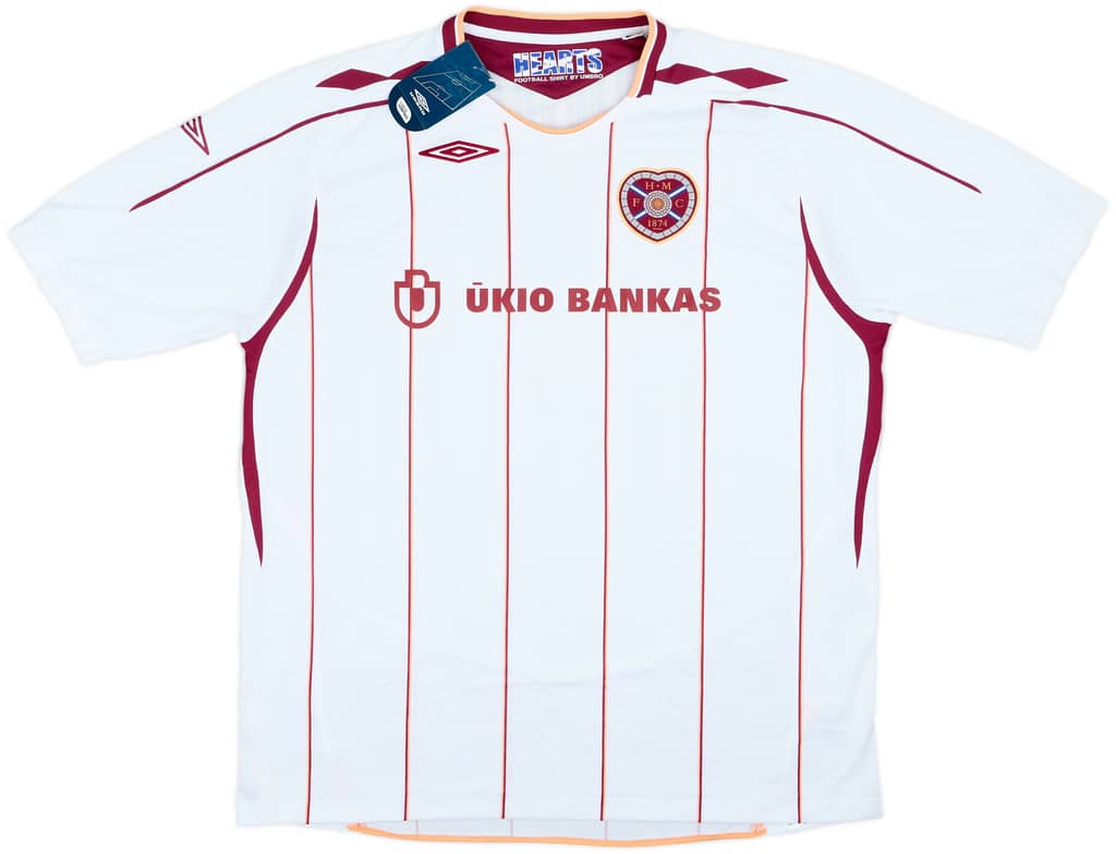 2007-08 Hearts Away Shirt (XXL)