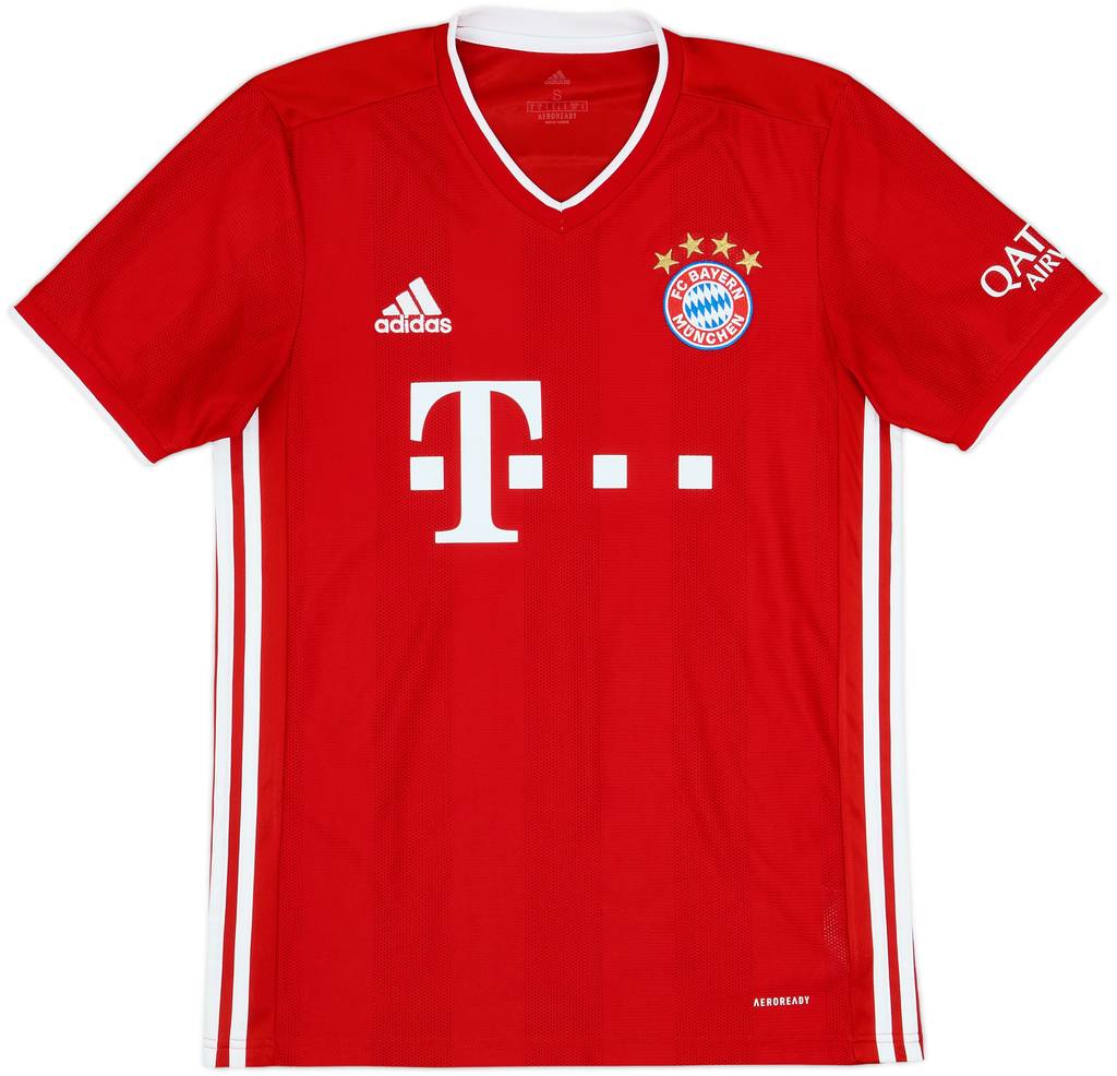 2020-21 Bayern Munich Home Shirt Lewandowski #9 - 8/10 - (S)