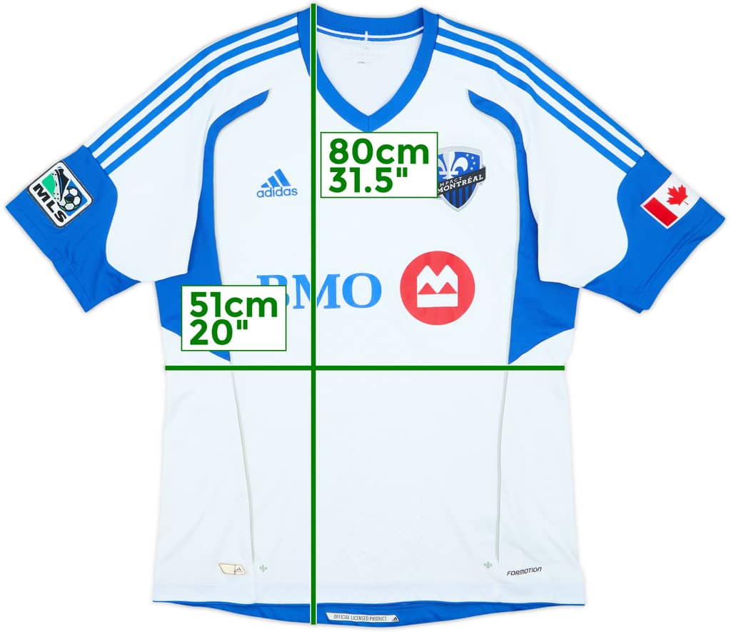 2012 Montreal Impact Authentic Away Shirt - 7/10 - (XL)