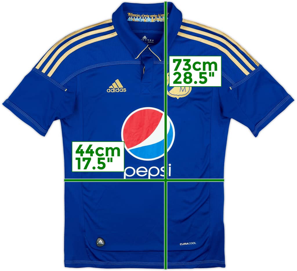 2011 Millonarios Home Shirt - 9/10 - (S)