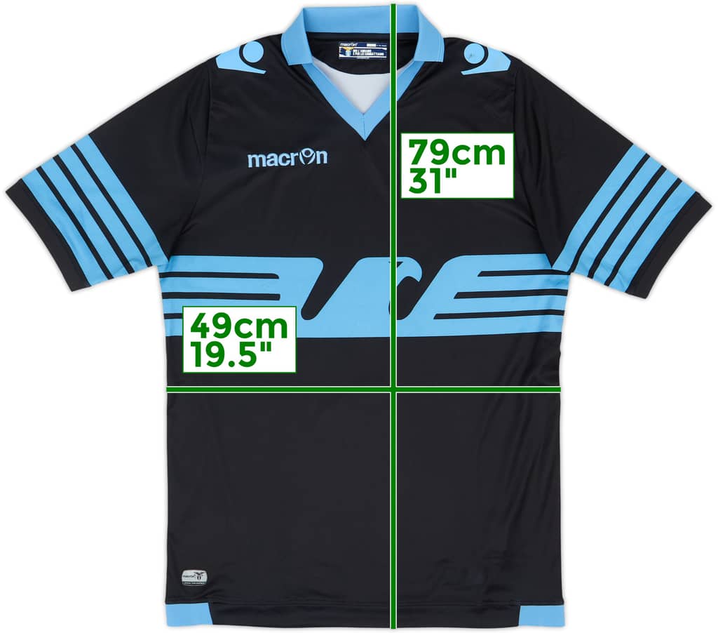 2015-16 Lazio Away Shirt - 8/10 - (L)