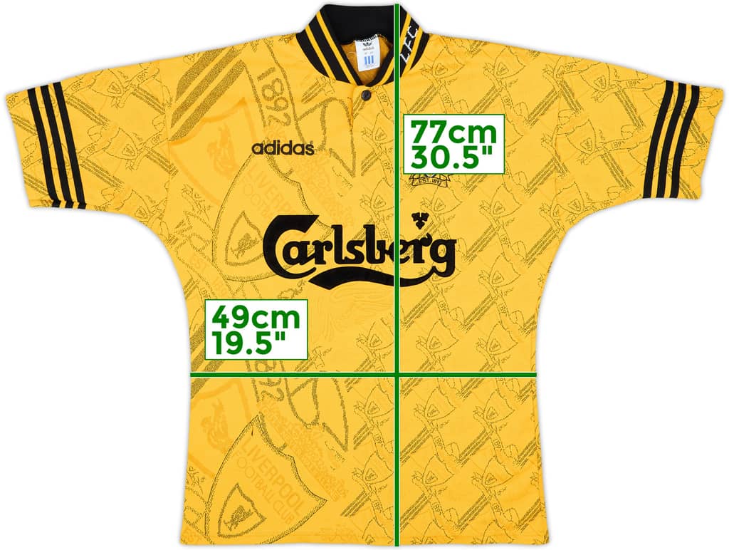 1994-96 Liverpool Third Shirt - 8/10 - (M)