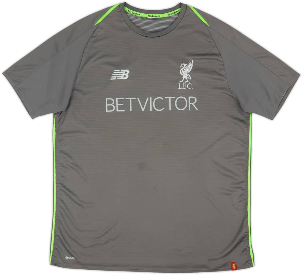 2018-19 Liverpool New Balance Training Shirt - 8/10 - (L)