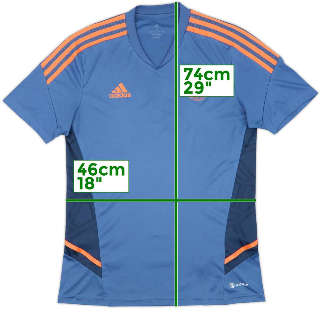 2022-23 Manchester United adidas Training Shirt - 8/10 - (M)
