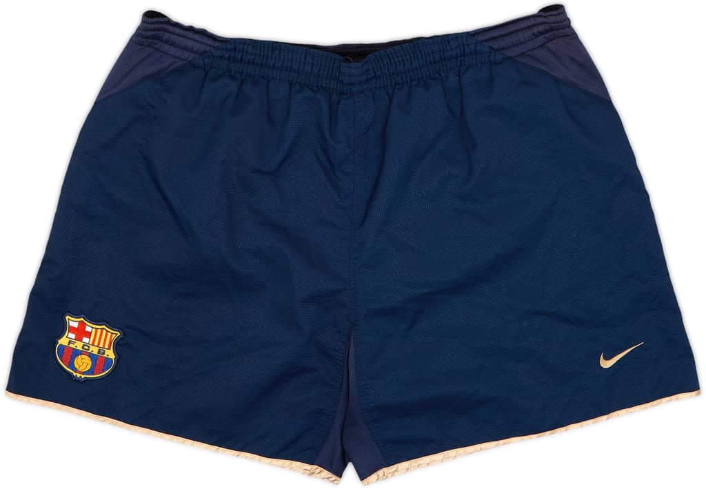 2001-02 Barcelona Away Shorts - 8/10 - (M)