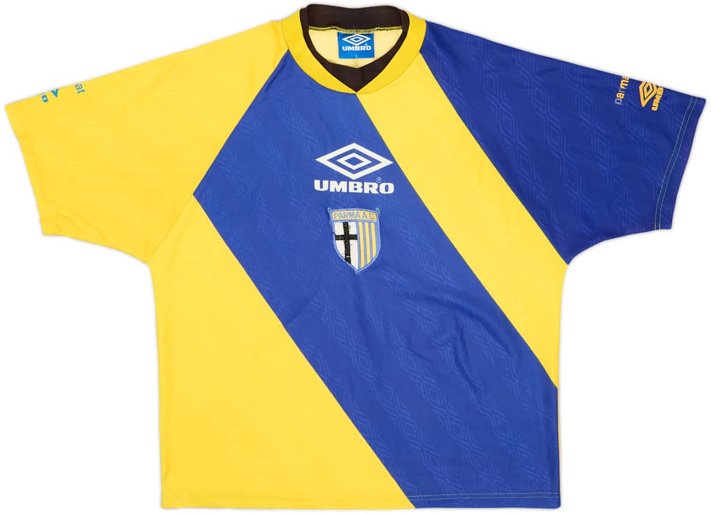 1993-95 Parma Umbro Training Shirt - 4/10 - (L)