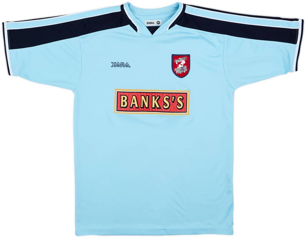Camiseta de visitante del Walsall 2003-04 - 8/10 - (S)