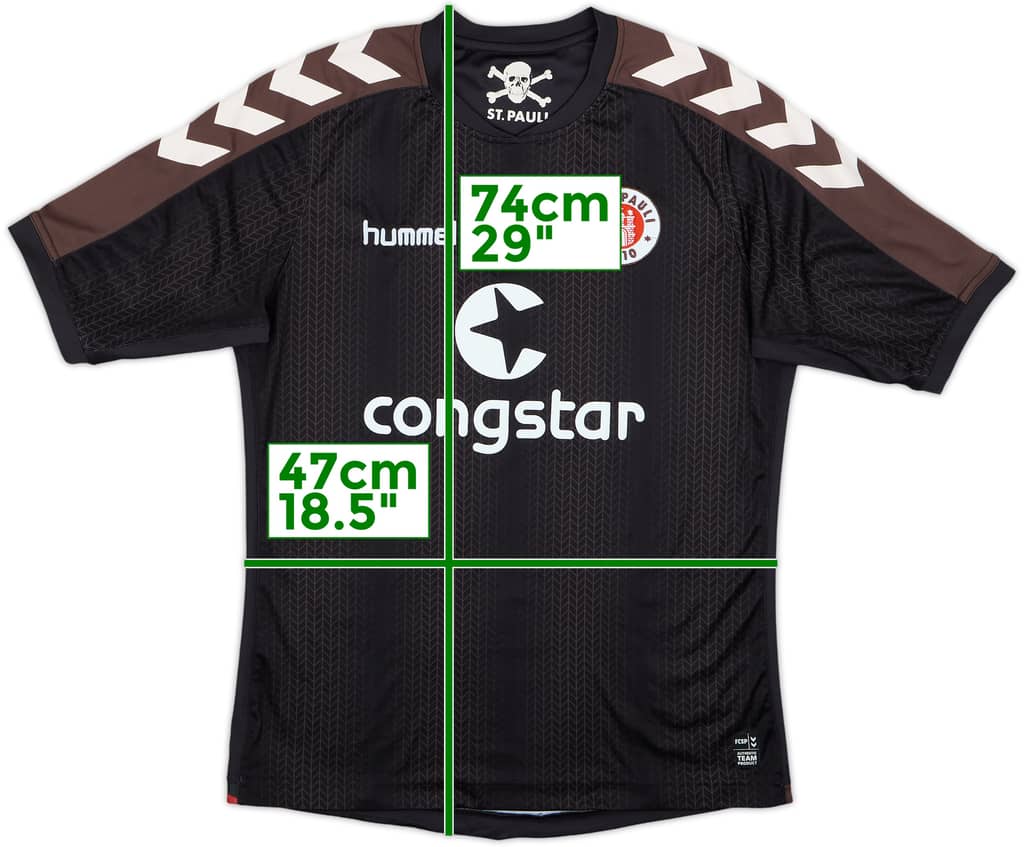 2015-16 St Pauli Home Shirt - 8/10 - (M)