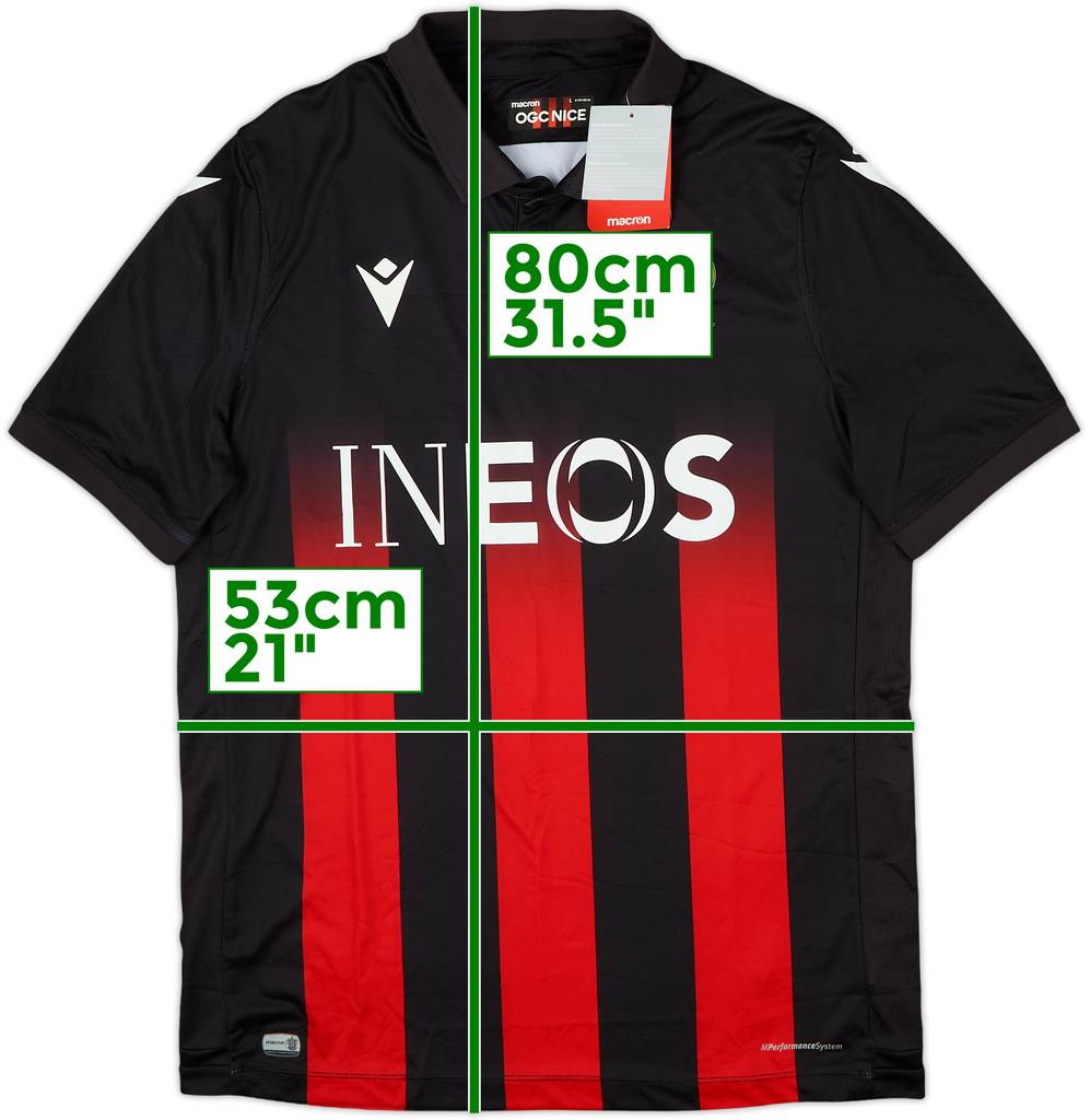 2020-21 Nice Maillot Domicile (L)