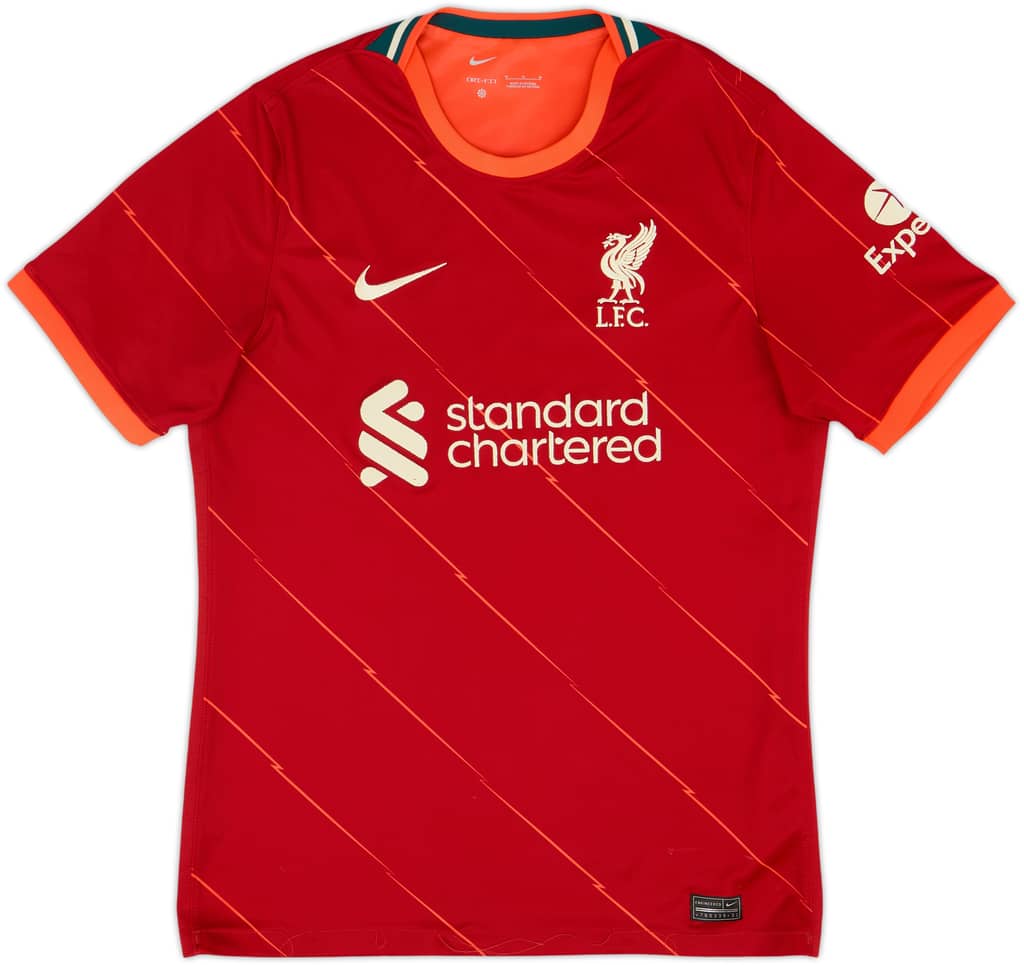 2021-22 Liverpool Home Shirt - 5/10 - (M)