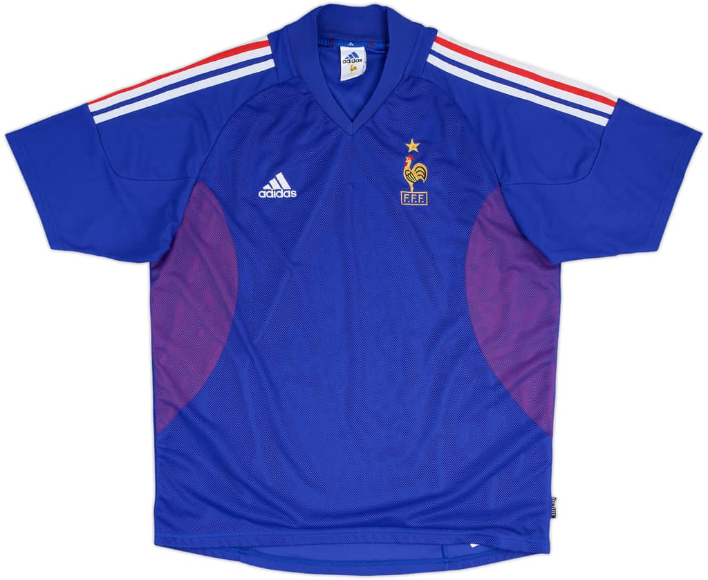 2002-04 France Home Shirt - 5/10 - (L)